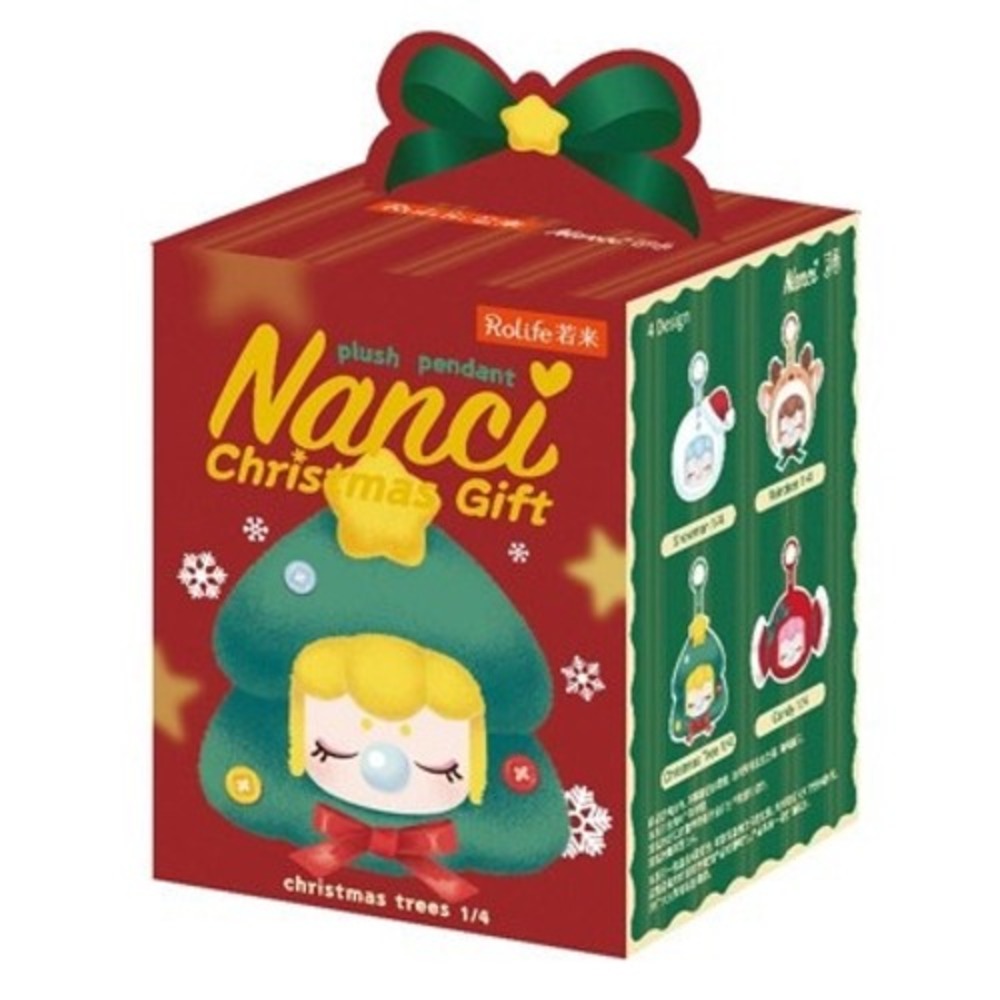 Rolife Nanci Christmas Gift Plush Pendant Blind Box Sealed Mystery Ornament